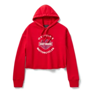 Felpa -H-D® Rossa con cappuccio - immagine 1