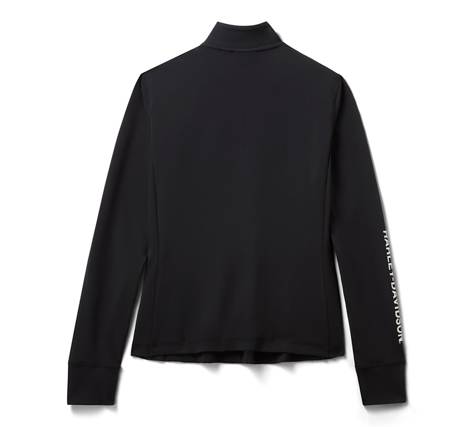 Pullover con zip a 3/4 H-D TECH da donna - immagine 2