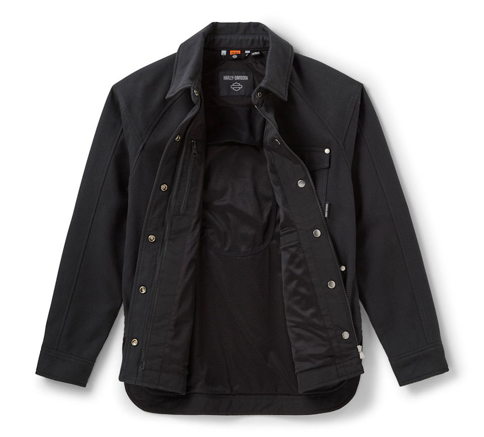 Giacca da moto femminile Willie G Skull con orlo arrotondato - immagine 3