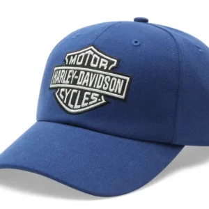 Harley-Davidson Baseball Cappell Bar & Shield Blu Scuro - immagine 1