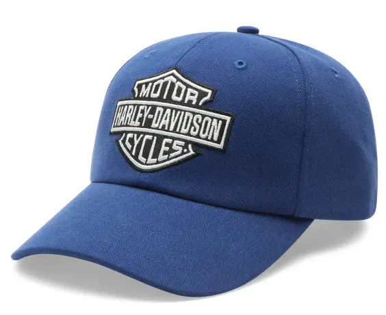 Harley-Davidson Baseball Cappell Bar & Shield Blu Scuro
