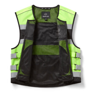 Gilet H-D Hi-Vis da uomo - Giallo Hi-Vis - immagine 3