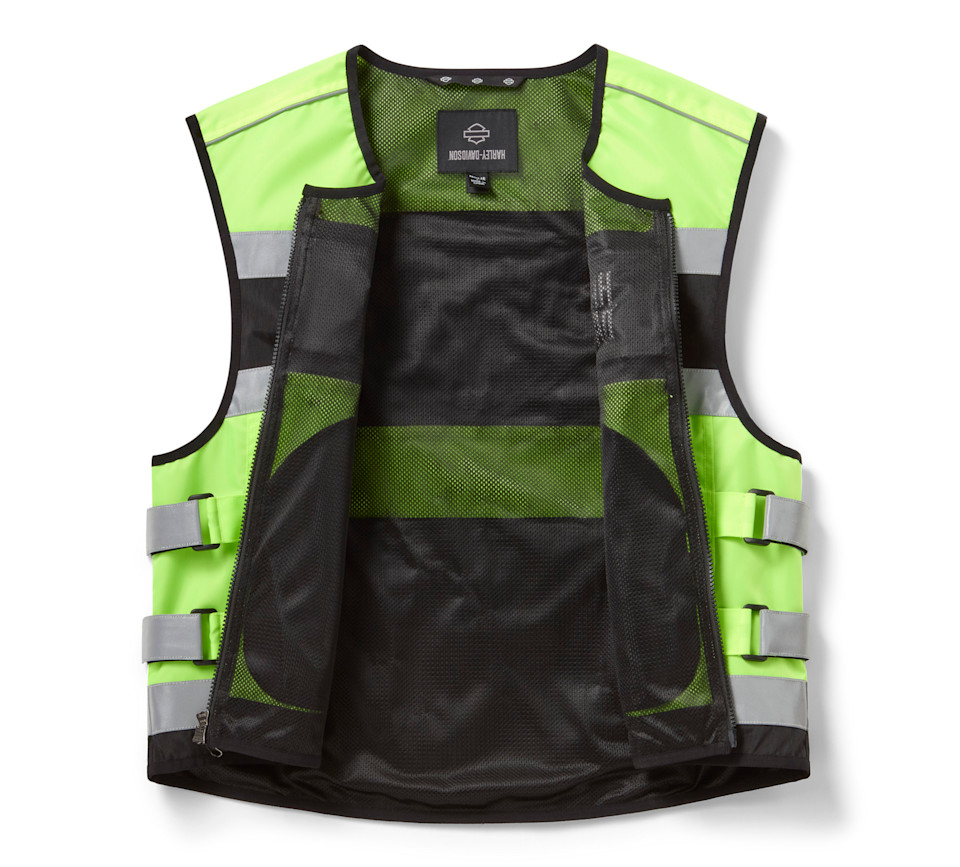 Gilet H-D Hi-Vis da uomo - Giallo Hi-Vis - immagine 3
