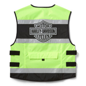 Gilet H-D Hi-Vis da uomo - Giallo Hi-Vis - immagine 2