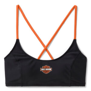Top bikini  H-D Swim con laccetti sulla schiena - immagine 1