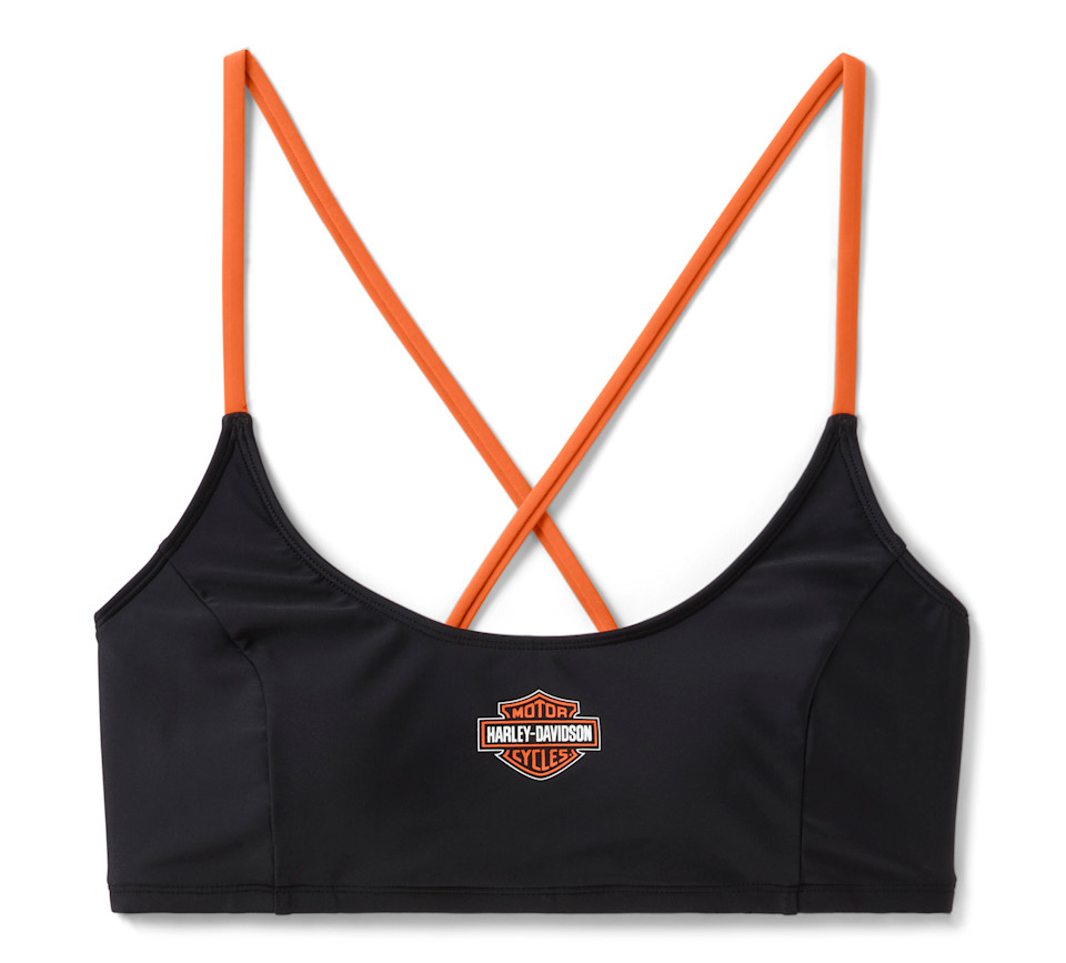 Top bikini  H-D Swim con laccetti sulla schiena - immagine 1
