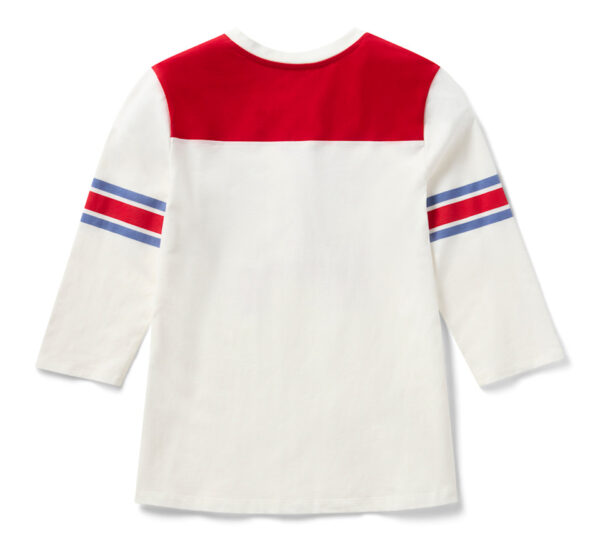 Maglia  H-D Essential a maniche a 3/4 con scollo a V
