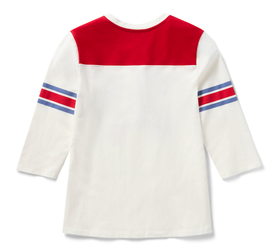 Maglia  H-D Essential a maniche a 3/4 con scollo a V - immagine 2