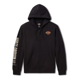 Felpa con cappuccio e zip intera H-D Route 66 Anniversary - immagine 1
