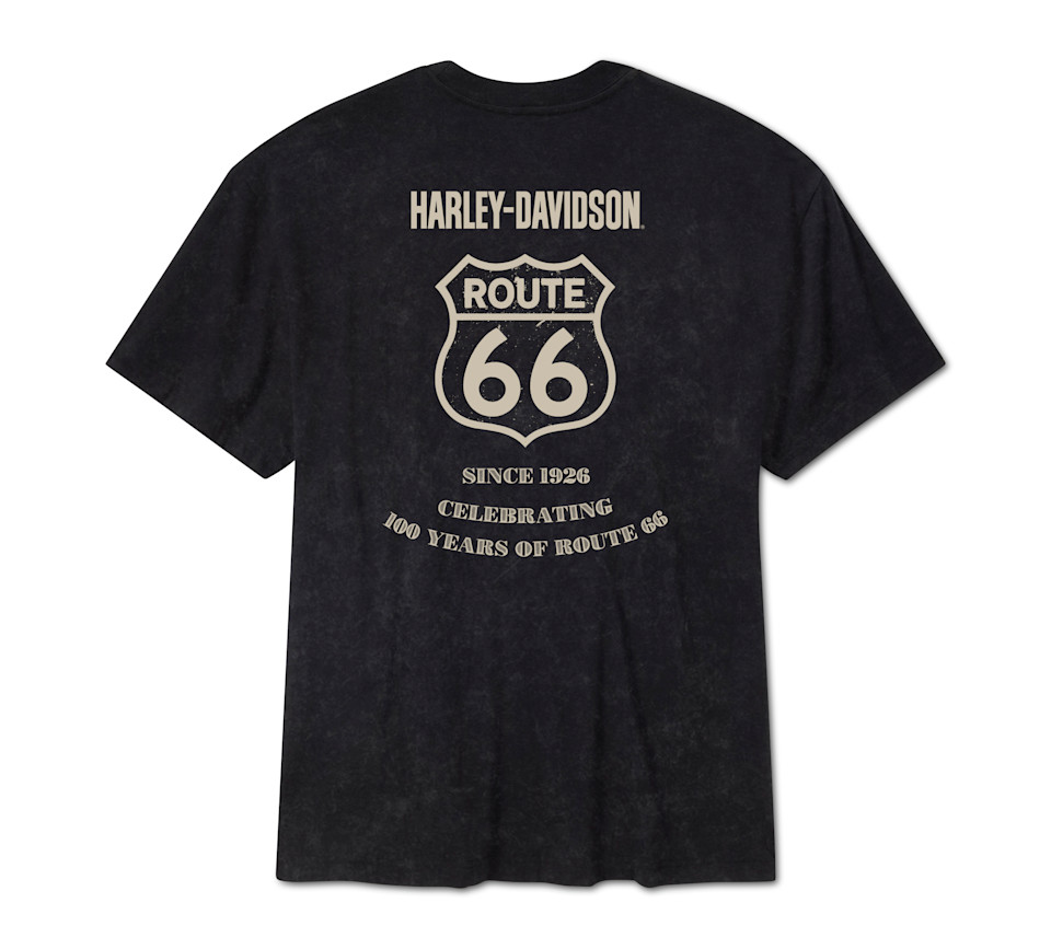 Maglietta a maniche corte  H-D Route 66 Anniversary - immagine 2