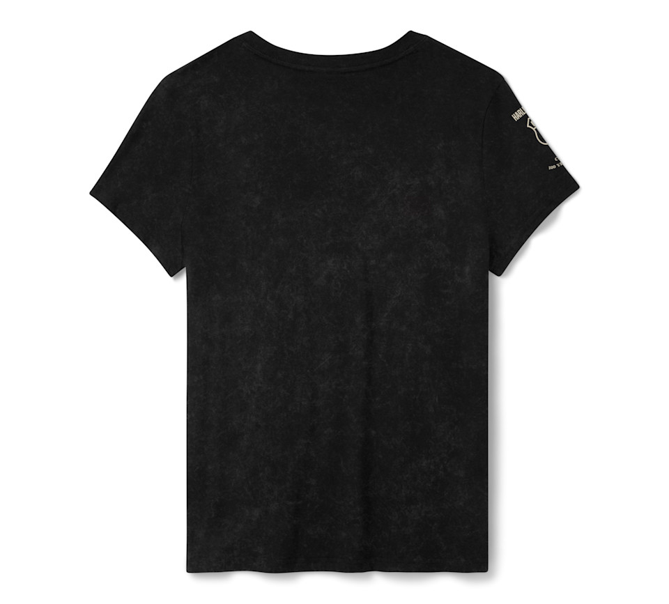T-shirt leggendaria H-D Route 66 Foil  a maniche corte a V-Neck - immagine 2