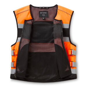 Gilet Hi-Vis H-D da uomo - Hi Vis Orange - immagine 3