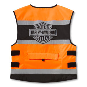 Gilet Hi-Vis H-D da uomo - Hi Vis Orange - immagine 2
