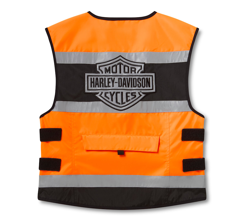 Gilet Hi-Vis H-D da uomo - Hi Vis Orange - immagine 2