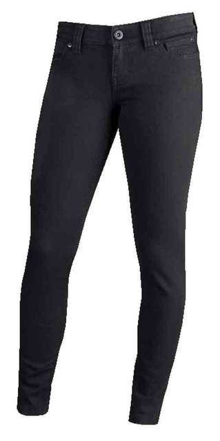 Harley-Davidson® Jeans skinny skinny slim-fit a vita bassa, neri