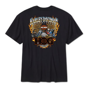 T-shirt a maniche corte Full Throttle Freedom H.O.G. - immagine 2