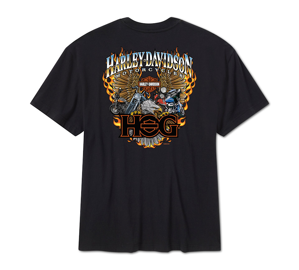 T-shirt a maniche corte Full Throttle Freedom H.O.G. - immagine 2