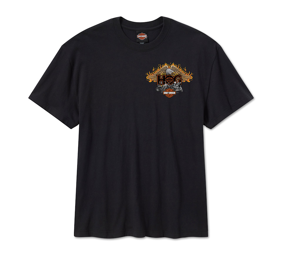 T-shirt a maniche corte Full Throttle Freedom H.O.G. - immagine 1
