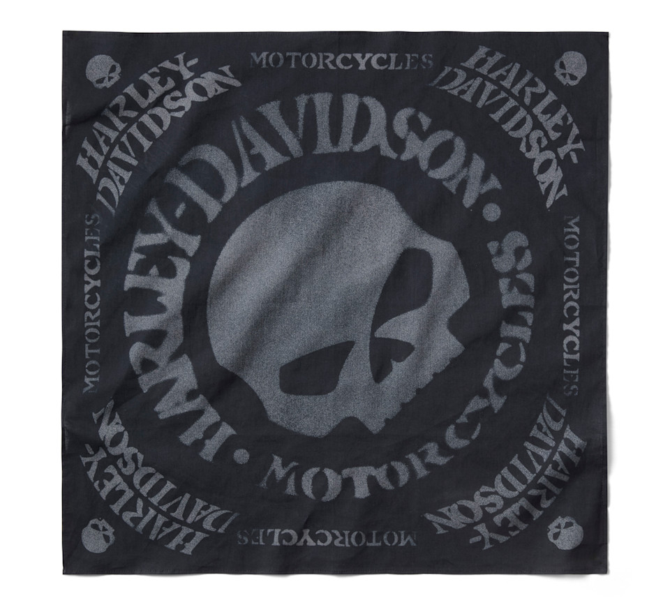 Bandana in forma di teschio di Willie G - In Esclusiva Concessionaria - immagine 1