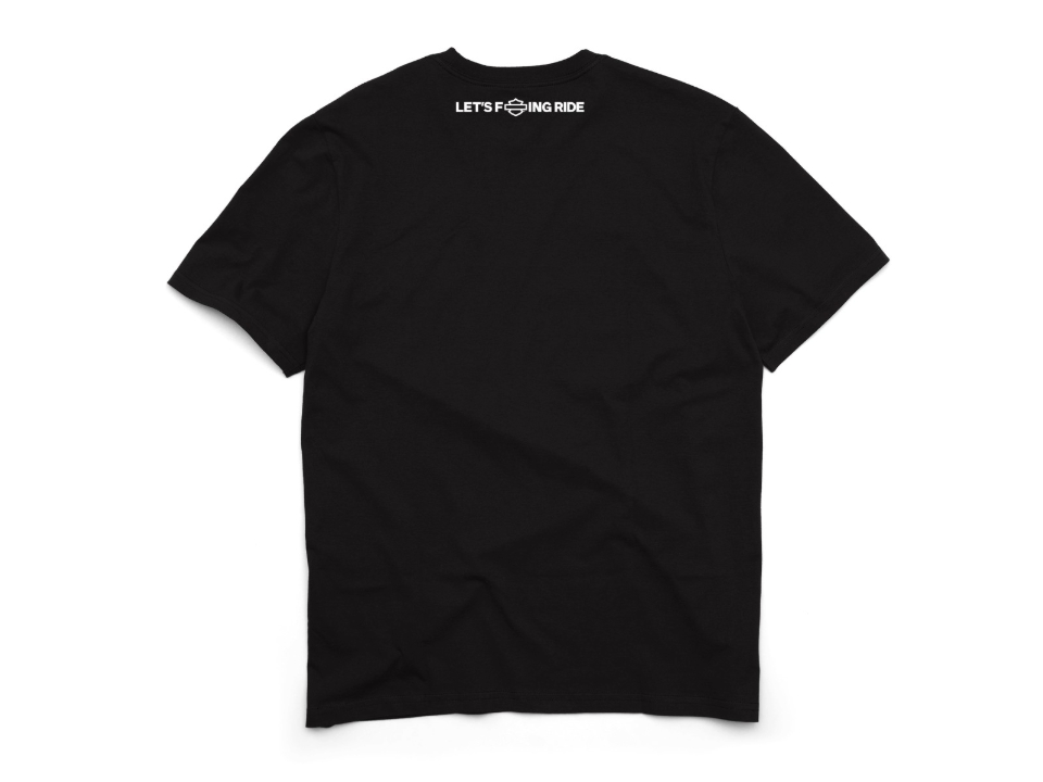 T-shirt moto uomo cotone grafica: la libertà sulla strada firmata Harley-Davidson® - immagine 2