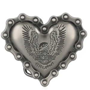 Fibbia per cintura  finitura Gunmetal MAU014 - immagine 1