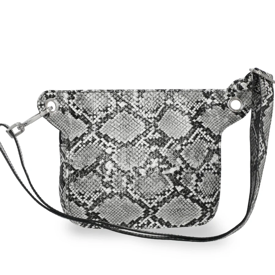 Borsa in vita regolabile con il logo Harley-Davidson Python Python, MHW185/08 nera - immagine 2