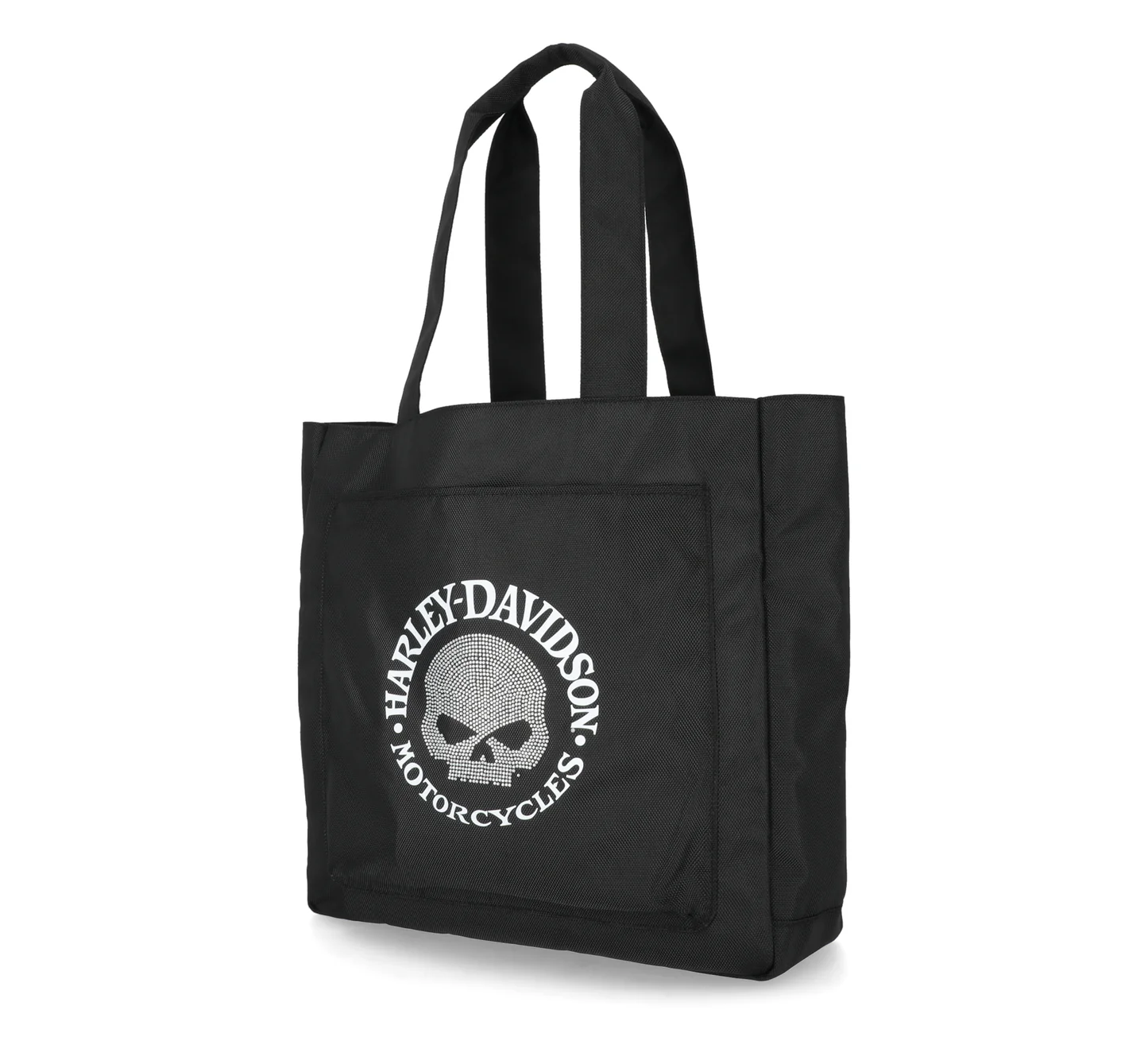 Borsa Tote bag  -  skull bling  reversible - immagine 1