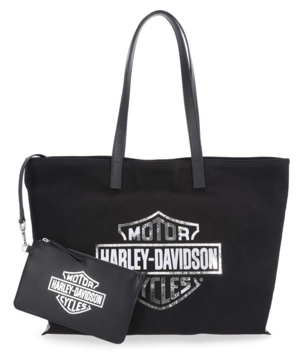 Harley-Davidson® Borsa Specchio Specchio e Scudo con Logo Harley-Davidson - Nera Item # MHW096/08