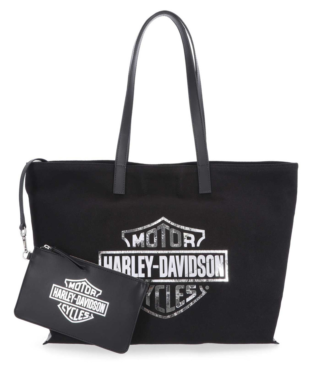 Harley-Davidson® Borsa Specchio Specchio e Scudo con Logo Harley-Davidson - Nera Item # MHW096/08 - immagine 1