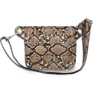 Borsa in vita regolabile con stampa Python Harley-Davidson Python e Logo, MHW185/01 marrone - immagine 2