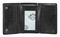 Portafoglio Men's Nail Head Open Bar & Shield Medium Trifold Wallet con Catena - immagine 3